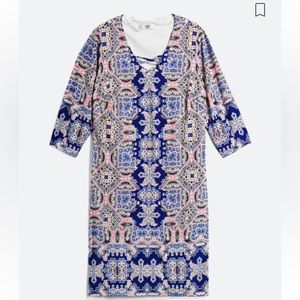 Wisp Junie Knit Dress 3/4 Sleeve